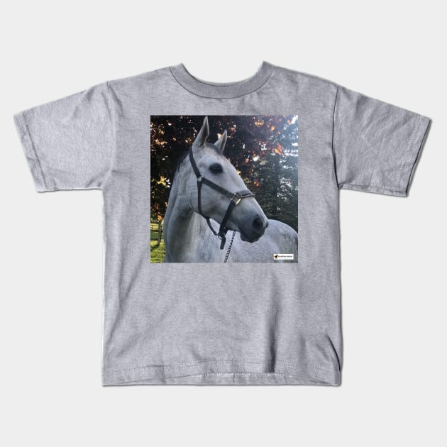 Platinum Kids T-Shirt by SunshineHorses